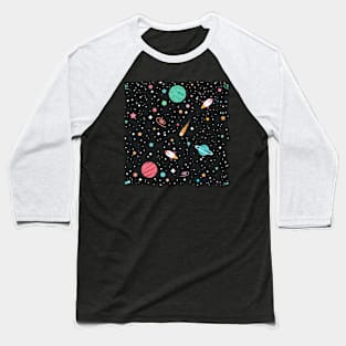 Space texture Baseball T-Shirt